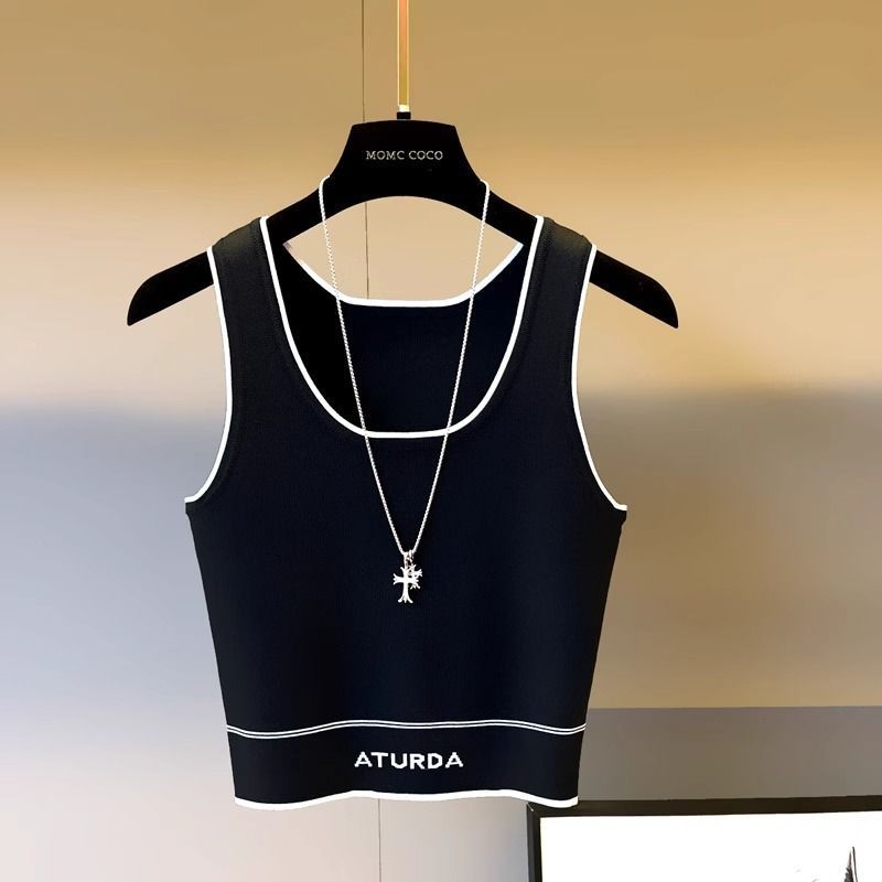 کراپ زنانه مشکی